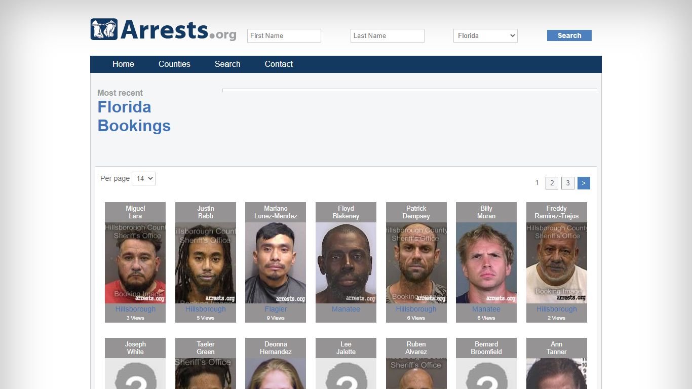 Hillsborough County Arrests and Inmate Search